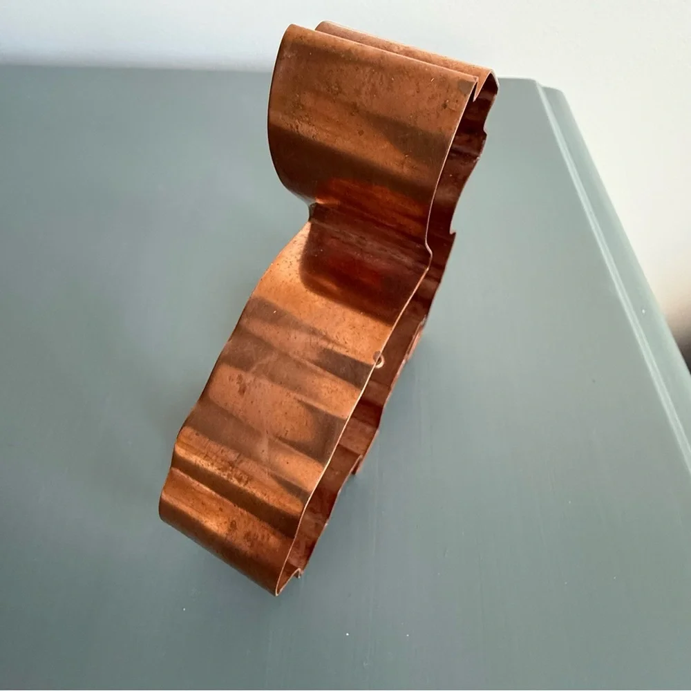 Copper Dog Cookie Cutter